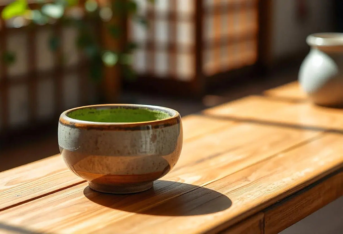 cuenco o chawan de te matcha