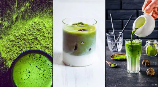 diferentes formas de hacer té matcha