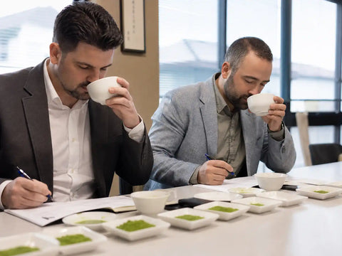 cata de té matcha por profesionales