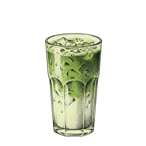 ice matcha latte logo